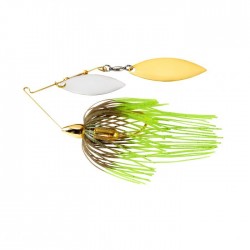 1/2 Oz WAR EAGLE SCREAMIN' EAGLE GOLD FRAME DOUBLE WILLOW SPINNERBAIT-HOT MOUSE wg / WGN