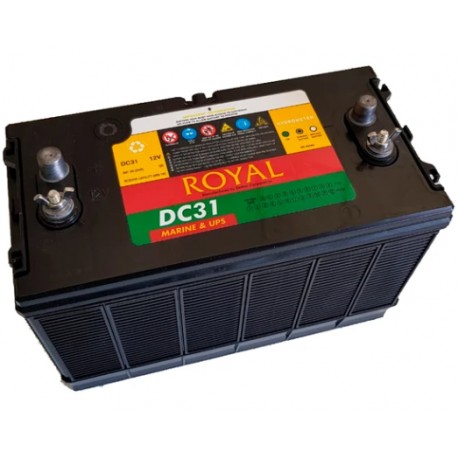 Royal Delkor DC31 100 A/h Marine Deep Cycle Battery