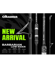 Okuma Barbarian Low Rider Carp Black 12' 2PC
