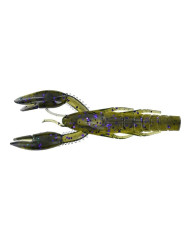 Yamamoto Psycho Dad Craw Smoke w Purp & Blue / Watermelon w Blue 4"