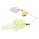 War Eagle Finesse Spinnerbait 5-16th Oz Speckled White Chartreuse