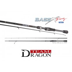 DRAGON BASS X FURY 6101MH 6 foot 10 Inch Medium Heavy Power Fast Action 1 Piece Graphite Casting Rod