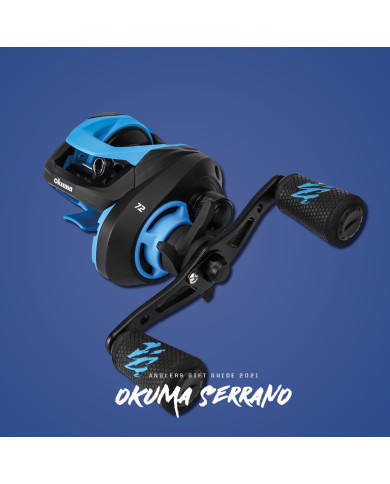 Okuma Serrano 100 HA 7,2: RH Baitcaster Reel Okuma Serrano 100 HA 7,2: RH Baitcaster Reel