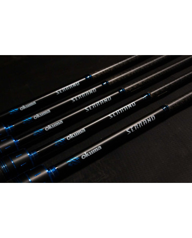 Okuma Serrano Blue 7' M Power Fast Action Spinning Rod (Ned Rig Finesse) Okuma Serrano Blue 7' M Power Fast Action Spinning Rod (Ned Rig Finesse)