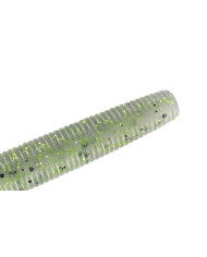 Gary Yamamoto Yamasenko Watermelon Black Chartreuse Fleck (Monster Shad) 4"