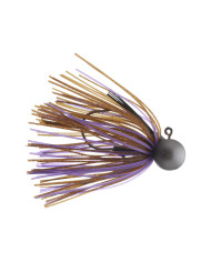 Keitech Model II Ver.2.0 Tungsten Football Jig 1/2 Oz BROWN PURPLE PBJ