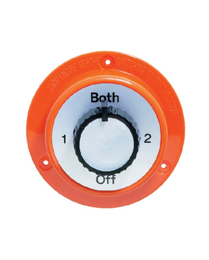 4 Way (Off / 1 / 2 / Both) Battery Selector Switch by Attwood