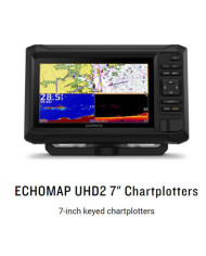 Garmin ECHOMAP UHD2 72cv 7" Chartplotter / Fishfinder With GT20-TM Transducer