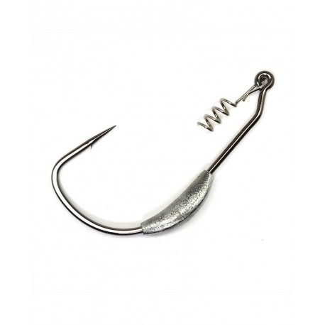 Gamakatsu Weighted Superline Spring-Lock EWG 1/8 Oz Hook Size 4/0