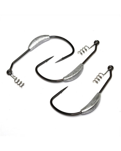 Gamakatsu Weighted Superline Spring-Lock EWG 3/8 Oz Hook Size 7/0 Gamakatsu Weighted Superline Spring-Lock EWG 3/8 Oz Hook Size 7/0