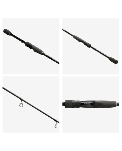 13Fishing DEFY BLACK 7'0" 2Pc Spinning Rod 13Fishing DEFY BLACK 7'0" 2Pc Spinning Rod