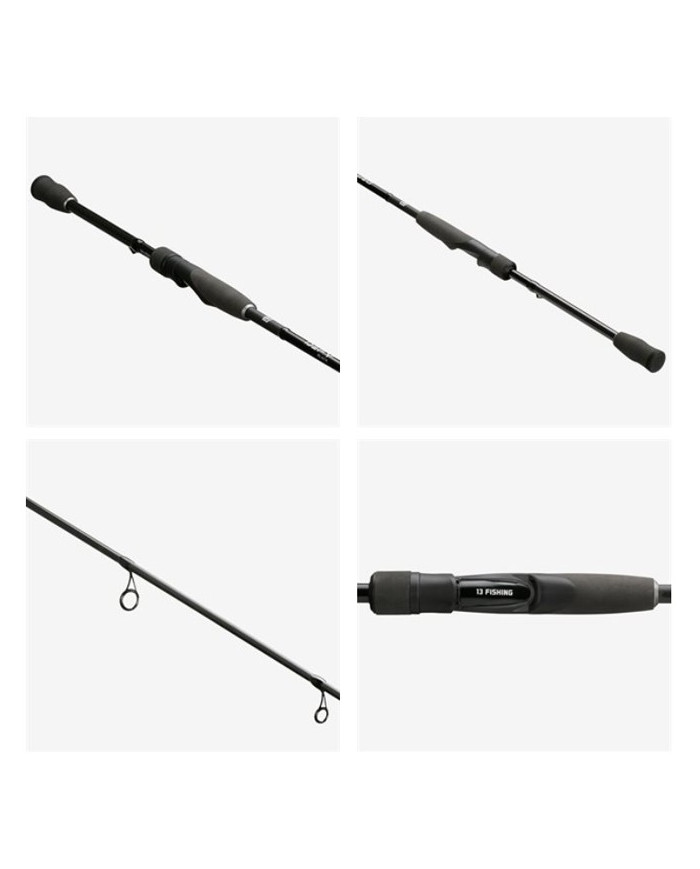 13Fishing DEFY BLACK 7'0" 2Pc Spinning Rod