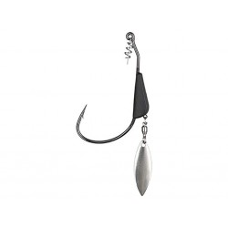 Sensation Tungsten Blade Swimbait Hook 5/0 - 1/4 Oz Silver Blade