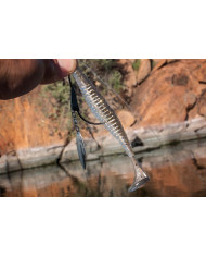 Sensation Tungsten Blade Swimbait Hook 4/0 - 3/16 Oz Silver Blade Sensation Tungsten Blade Swimbait Hook 4/0 - 3/16 Oz Silver Blade