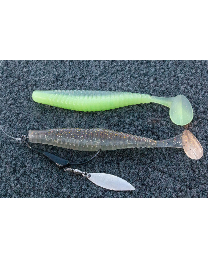 Sensation Tungsten Blade Swimbait Hook 6/0 - 1/4 Oz Silver Blade Sensation Tungsten Blade Swimbait Hook 6/0 - 1/4 Oz Silver Blade
