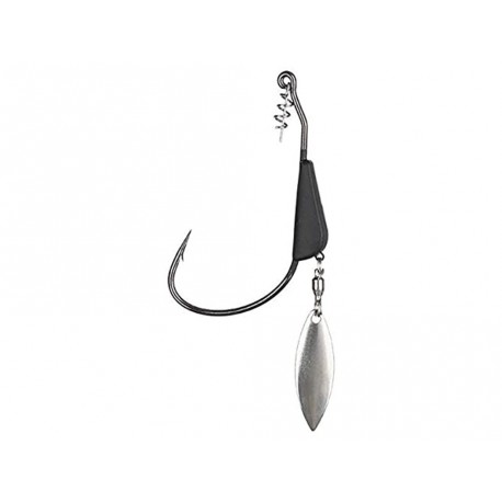 Bladed Swimbait Pack - 2 Tungsten Bladed Hooks with 8 Pack of Swimbaits 3.5  Inch