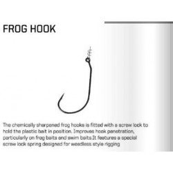 Sensation Frog Springlock Swimbait Hook Size 5/0