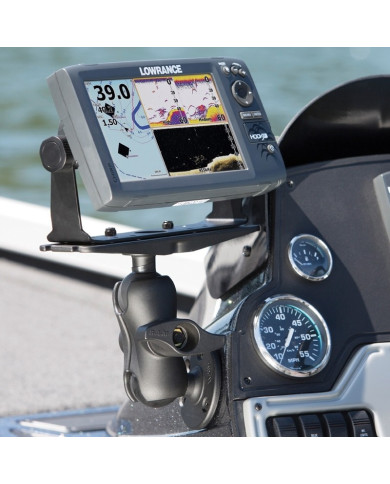 Lowrance MB36 RAM Mounting Bracket HEAVY DUTY Type "D" 2.5" Diameter Ball Lowrance MB36 RAM Mounting Bracket HEAVY DUTY Type "D" 2.5" Diameter Ball