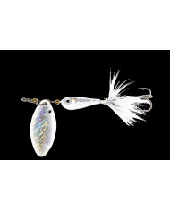 Sensation Holographic Spinner 1/4oz Pearl White