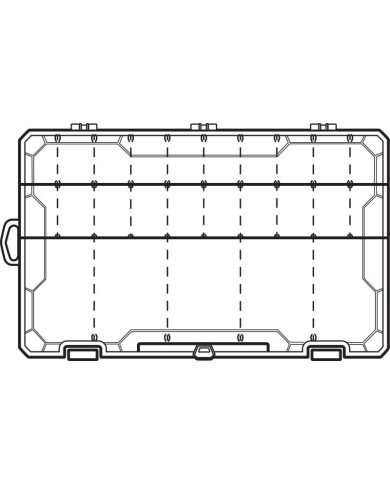 Flambeau Tuff Tainer 5003 Tray Clear (Zerust)