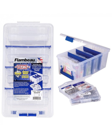 Flambeau Super Half Satchel Terminal Tackle Organizer - 4510FB 