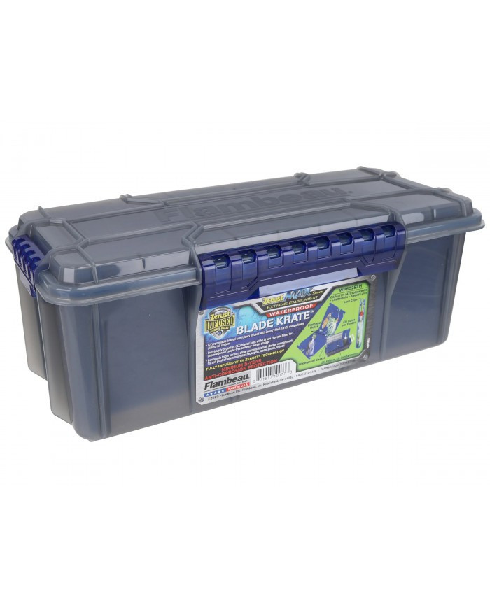 Flambeau Blade Crate Waterproof Clear Grey (Zerust Max) - WP6025ZM