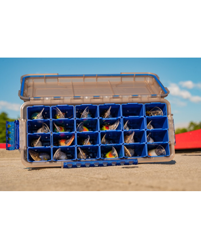 Flambeau Crank Bank Waterproof Clear Grey (Zerust Max) - WP6050ZM