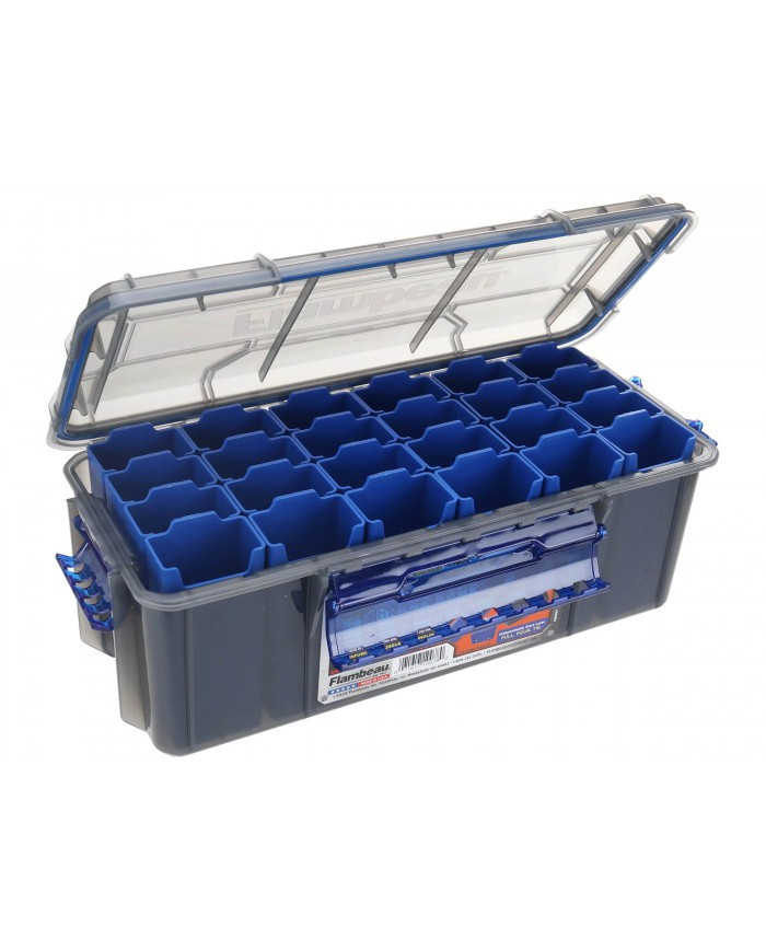 Flambeau Crank Bank Waterproof Clear Grey (Zerust Max) - WP6050ZM