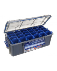 Flambeau Crank Bank Waterproof Clear Grey (Zerust Max) - WP6050ZM