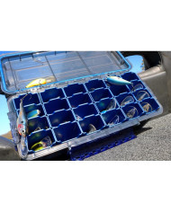 Flambeau Crank Bank Waterproof Clear Grey (Zerust Max) - WP6050ZM