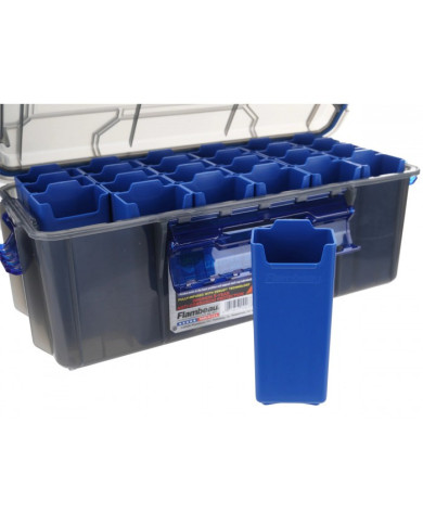 Flambeau Crank Bank Waterproof Clear Grey (Zerust Max) - WP6050ZM