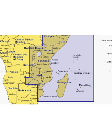 Navionics + Africa East (Small Chart) NAAF001R Navionics + Africa East (Small Chart) NAAF001R