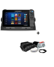 Lowrance HDS PRO - 9 OUTBOARD PILOT Hydraulic Auto Pilot Kit Bundle Offer