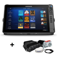 Lowrance HDS PRO - 16 OUTBOARD PILOT Hydraulic Auto Pilot Kit Bundle Offer