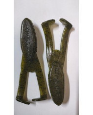 Itty's Secret Baits Secret Frog Green Pumpkin 4in Itty's Secret Baits Secret Frog Green Pumpkin 4in