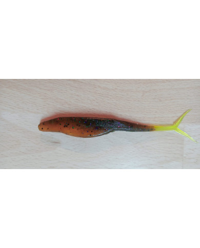 Itty's F100 Core Shot Amber Laminate Chart 4.5" (Super Fluke)
