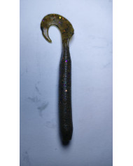 Itty's Secrets Baits G30 Green Pumpkin Copper Purple 3in