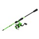 13 Fishing Fate Neon Green Combo - 7' L Spinning 2pc