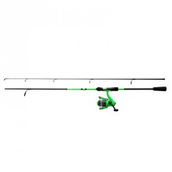 13 Fishing Fate Neon Green Combo - 7' M Spinning 2pc