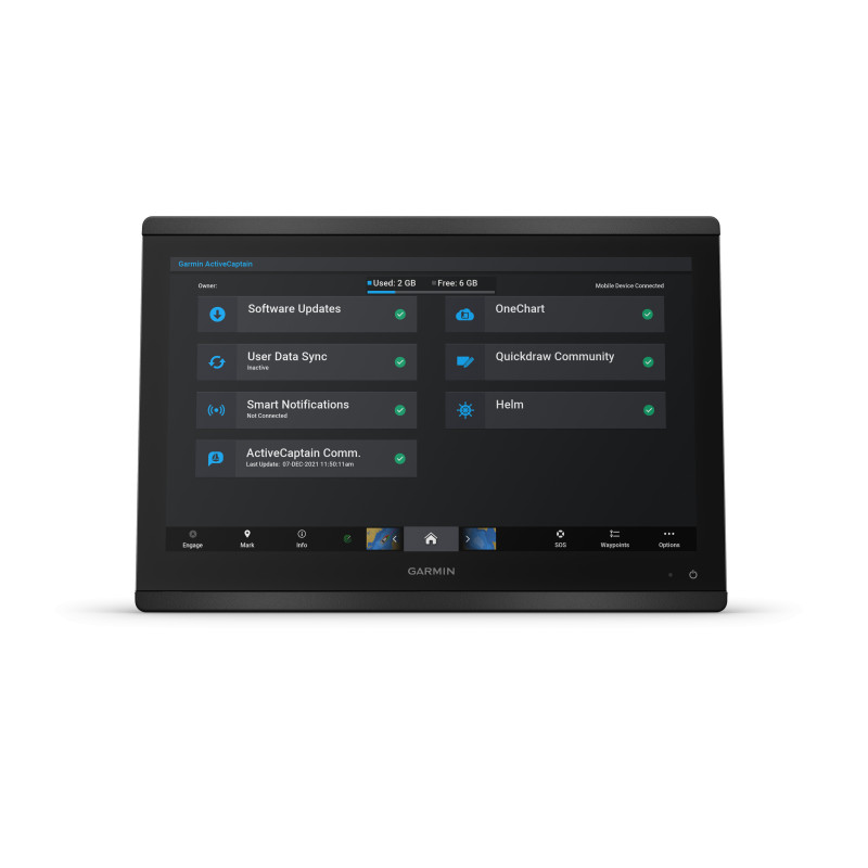 Garmin GPSMAP 8416 - Non-sonar with Worldwide Basemap