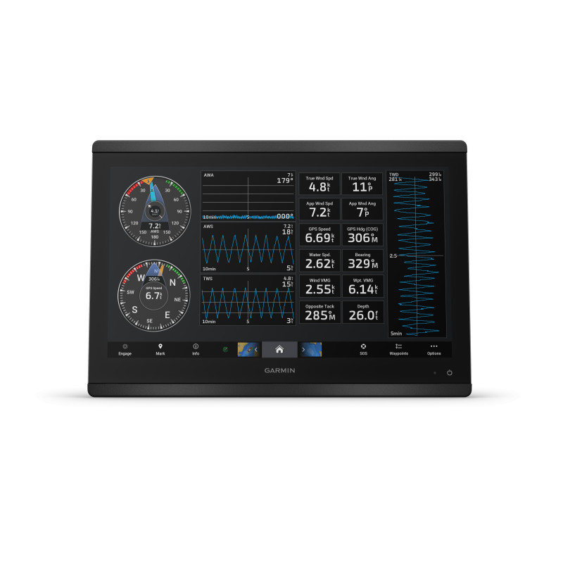 Garmin GPSMAP 8416 - Non-sonar with Worldwide Basemap