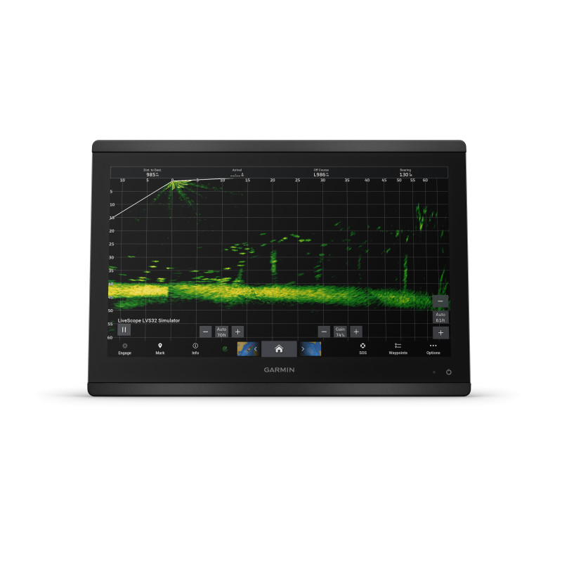 Garmin GPSMAP 8414xsv - Chartplotter / Sonar combo with Worldwide Basemap