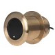 Garmin AIRMAR Xdcr,B75H,8-pin,CHIRP,600W,Tilted Bronze Thru-Hull,12,HF Transducer