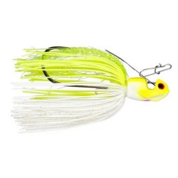 BOOYAH Melee- White Chartreuse Silver Blade-1/2 oz Bladed Jig