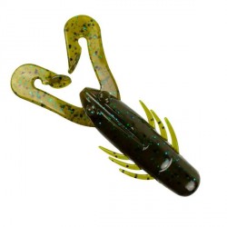 Gene Larew Hammer Craw Green Pumpkin Blue 3.5in