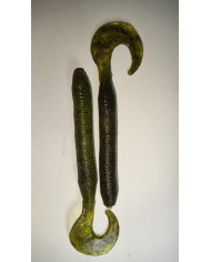 Itty's Secrets Baits SS+ G40 Green Pumpkin Red Watermelon 4in