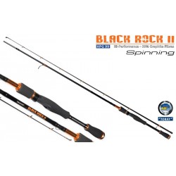 Dragon Black Rock II 7ft2in Medium Light Light Fast 2pc Graphite Spinning Rod 