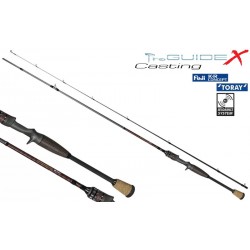 DRAGON PRO GUIDE X CAST 7ft 2in Medium Extra Fast 1pc Graphite Casting Rod
