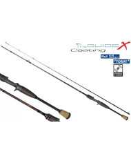 DRAGON PRO GUIDE X CAST C1-721-XF 7 foot 2 Inch Medium Power Extra Fast Action 1 Piece Graphite Casting Rod