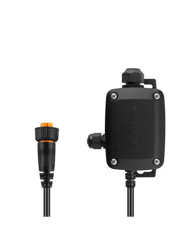 Garmin Bare Wire Transducer to 12-pin Sounder Wire Block Adapter